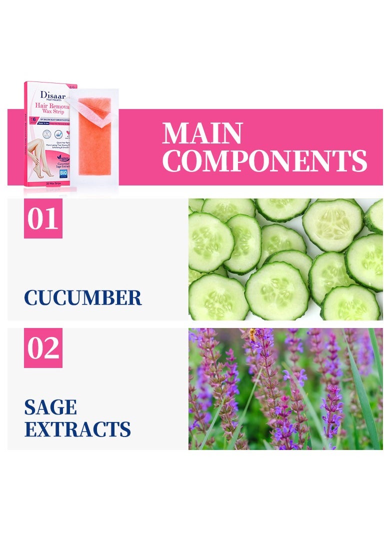 Disaar - disaar Wax Strips for Hair Removal - Image 1