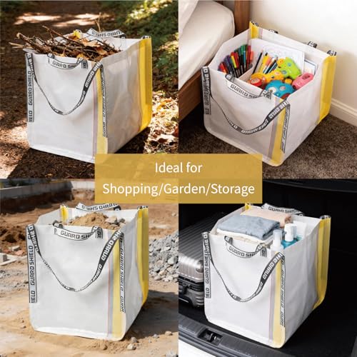 GUARD SHIELD Reusable Grocery Bags, Extra Large Shopping Tote with Handles, 29-Gallon Heavy Duty for Moving, Laundry and Storage - Image 5