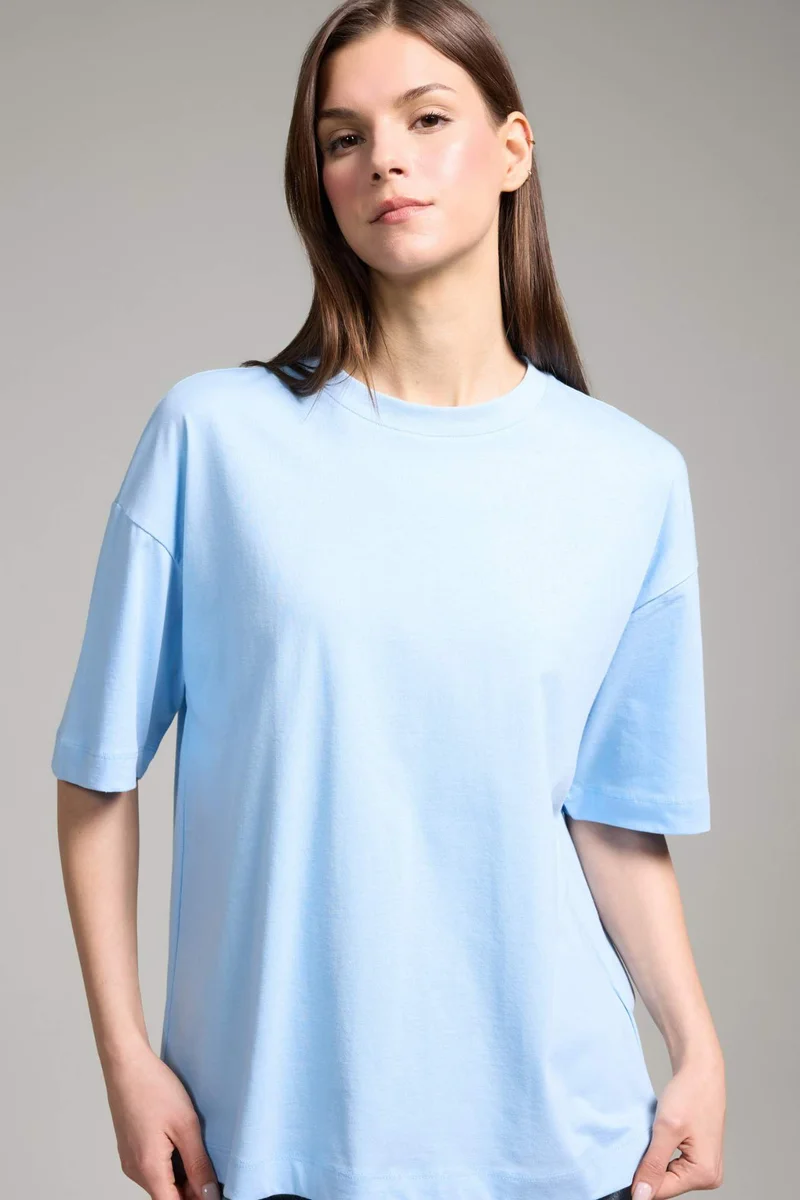 ديفاكتو Basic Cotton Oversize T-Shirt