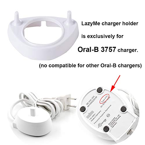 LazyMe Single Charger Holders Toothbrush Heads Holder Compatible for Oral-B, for Oral-B D Series, PRO Series (1 Pack) - Image 3