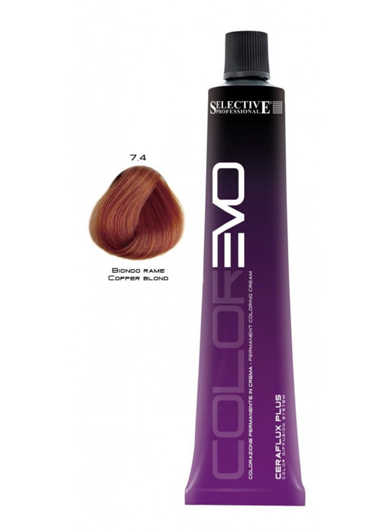 Selective Professional SELECTIVE COLOREVO 7.4 COPPER BLOND 100ML - Image 2