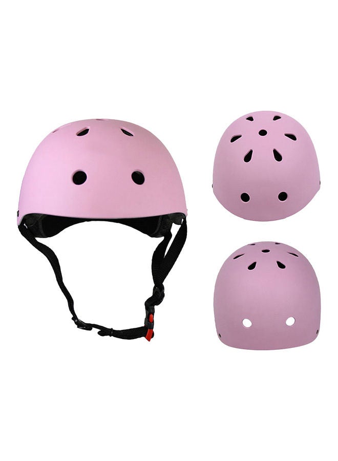 Protective Gear Set 7 in 1 Knee Elbow Pads Wrist Guards Helmet Multi Sports Safety Protection Pads for Kids Teenagers Scooter Skating Cycling 29.0x25.0x18.5cm - Image 4