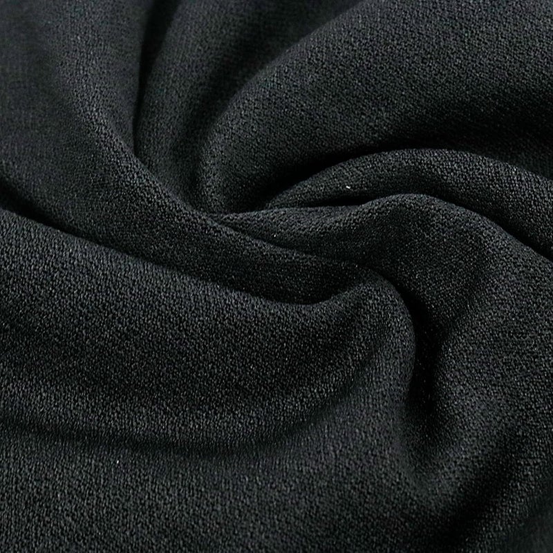 Mcredy Speaker Grill Cloth,Speaker Cloth Black Mesh Fabric for Speaker Repair 170 x50 cm/66.9x19.68(LxW), Pack of 1 - Image 2
