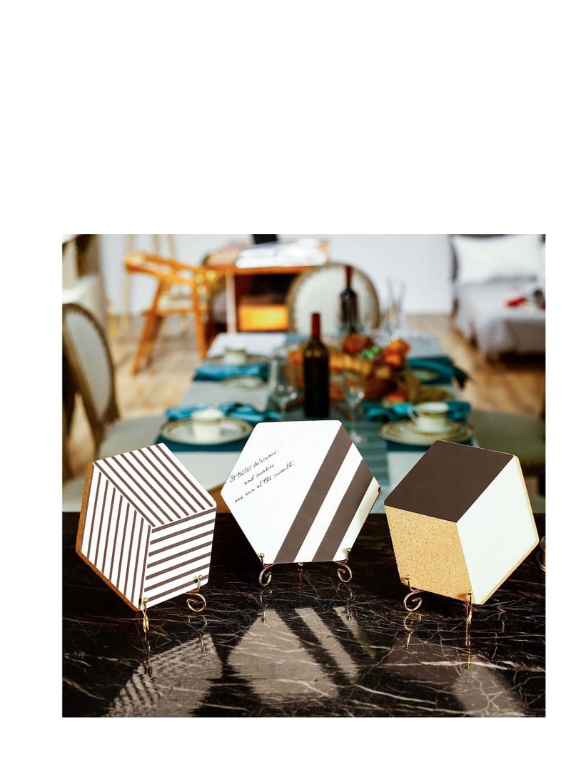 SYOSI Plate Stands, Display Stand Iron Metal Photo Holder Stand, Display Picture Frame Clock Holder, Gold Iron Easel Plate Holder, Metal Display Stands, for Book, Decorative Plates, and Art  - Image 5