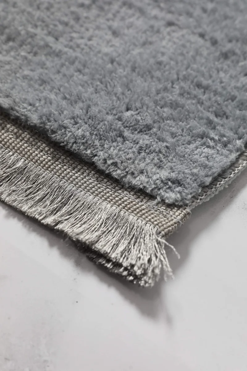 فافورا Tasseled Plush Non-Slip Base 2-Piece Mat Set -
