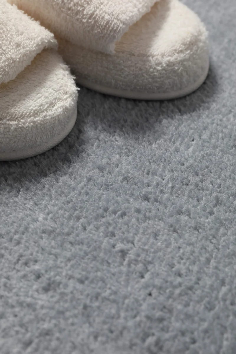 فافورا Tasseled Plush Non-Slip Base 2-Piece Mat Set -