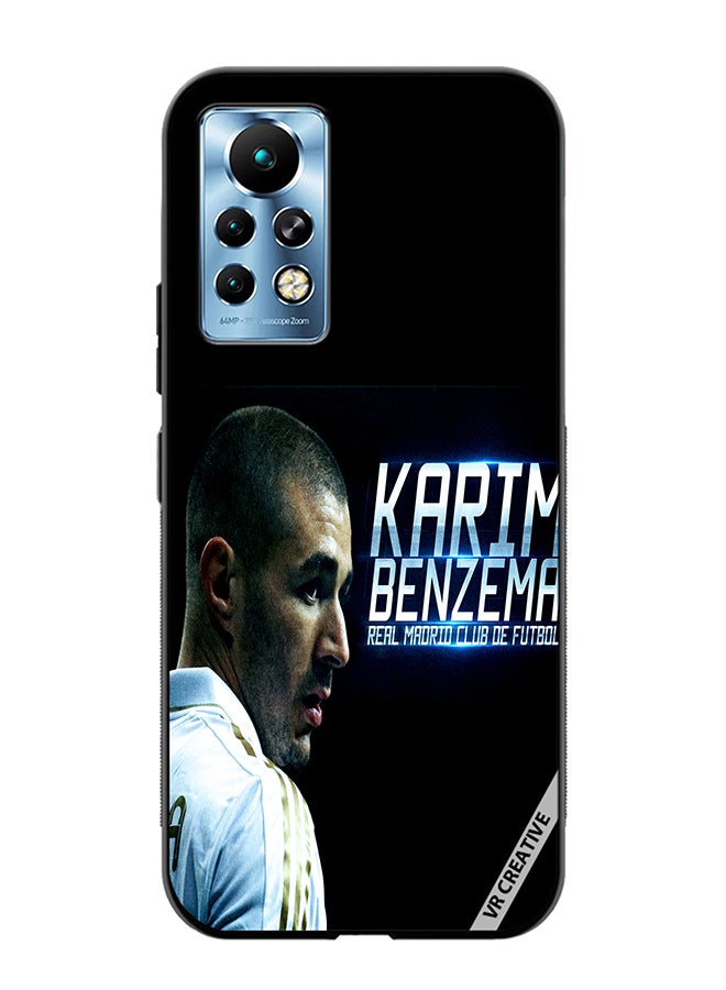 VR CREATIVE Protective Case Cover For Infinix Note 11 Pro Benzema Design Multicolour - Image 1