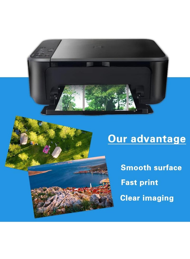 Relex 100 Sheets 4"x 6" 4R High Glossy Photographic Paper Waterproof Professional High Glossy Photo Paper For Printer Works with All Inkjet Printers 230g - Image 4