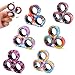 Cevioce Easter Basket Stuffers for Teens Boys Girls 18Pcs Magnetic Rings Fidget Toy Set ADHD Anxiety Magnetic Fidget Toys Adults Fidget Spinner Rings for Relief Easter Gifts for Kids Year Old D - Image 2