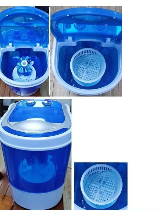 Nova NW-552SW Shoes Washer with Spinner, 2.5KG Capacity Compact Shoe Washing Machine, High Back Control Panel, Rust-Proof Plastic Body, Low Noise Motor, 220-240V Portable Footwear Washer for Home, Apartment & Dorm Use - Image 4