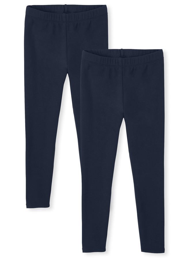 GYMBOREE ,Girls,and Toddler Leggings,Navy 2-Pack,3 Years - Image 1