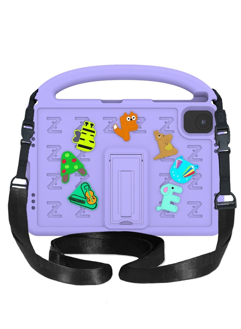 Children's protective case Compatible for Honor Pad X8A/ X9 11 inch , shockproof cover with shoulder strap bracket - Image 2