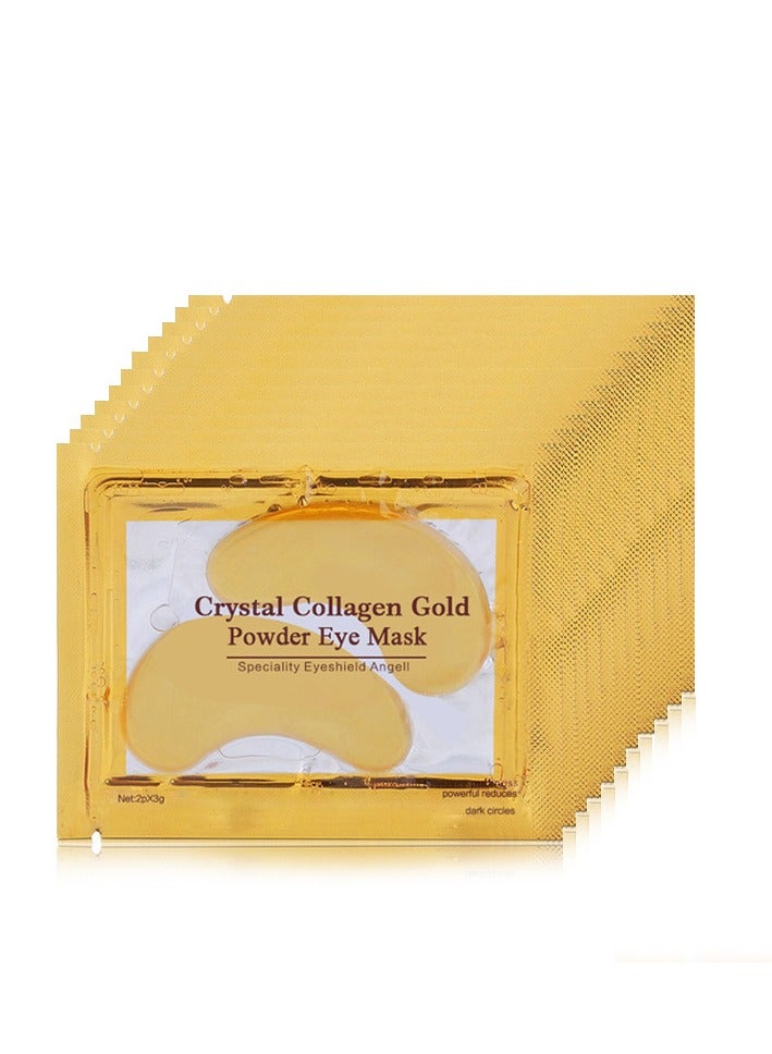 ORiTi 20-Piece Crystal Collagen Gold Powder Eye Mask - Image 1
