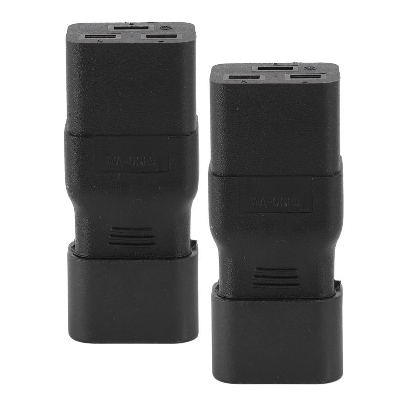 IEC320 C14 to IEC320 C19 Power Adapter Server PDU Conversion Plug UPS Power Adapter - Image 3