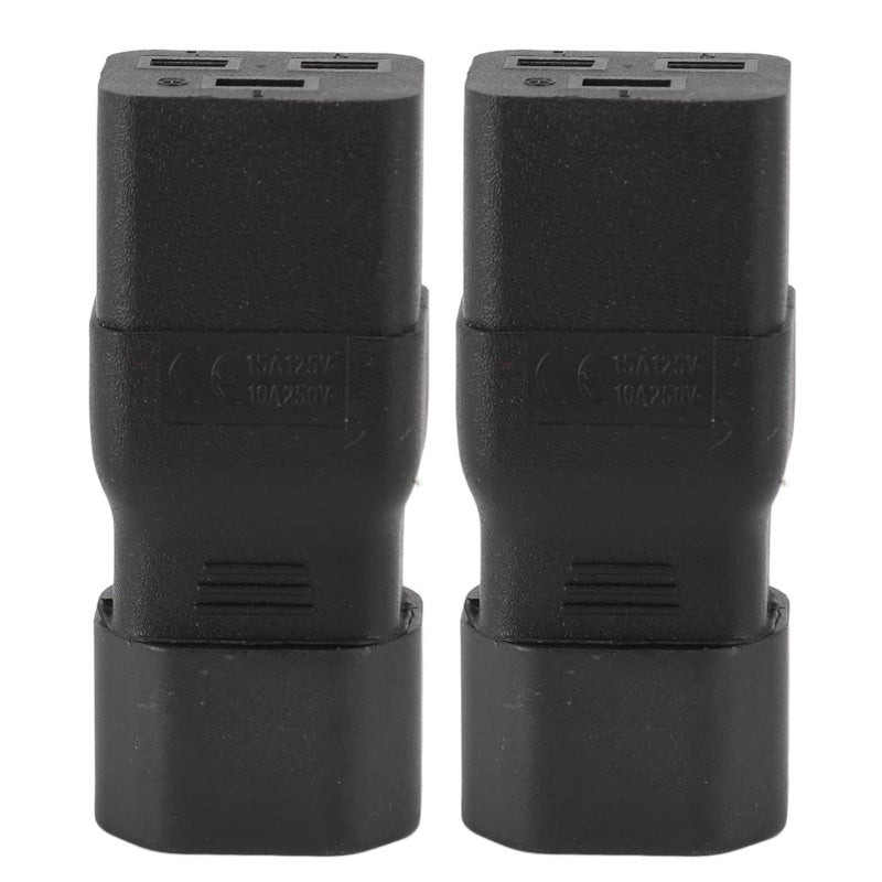 IEC320 C14 to IEC320 C19 Power Adapter Server PDU Conversion Plug UPS Power Adapter - Image 4