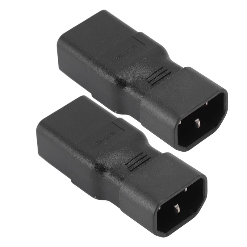 IEC320 C14 to IEC320 C19 Power Adapter Server PDU Conversion Plug UPS Power Adapter - Image 1