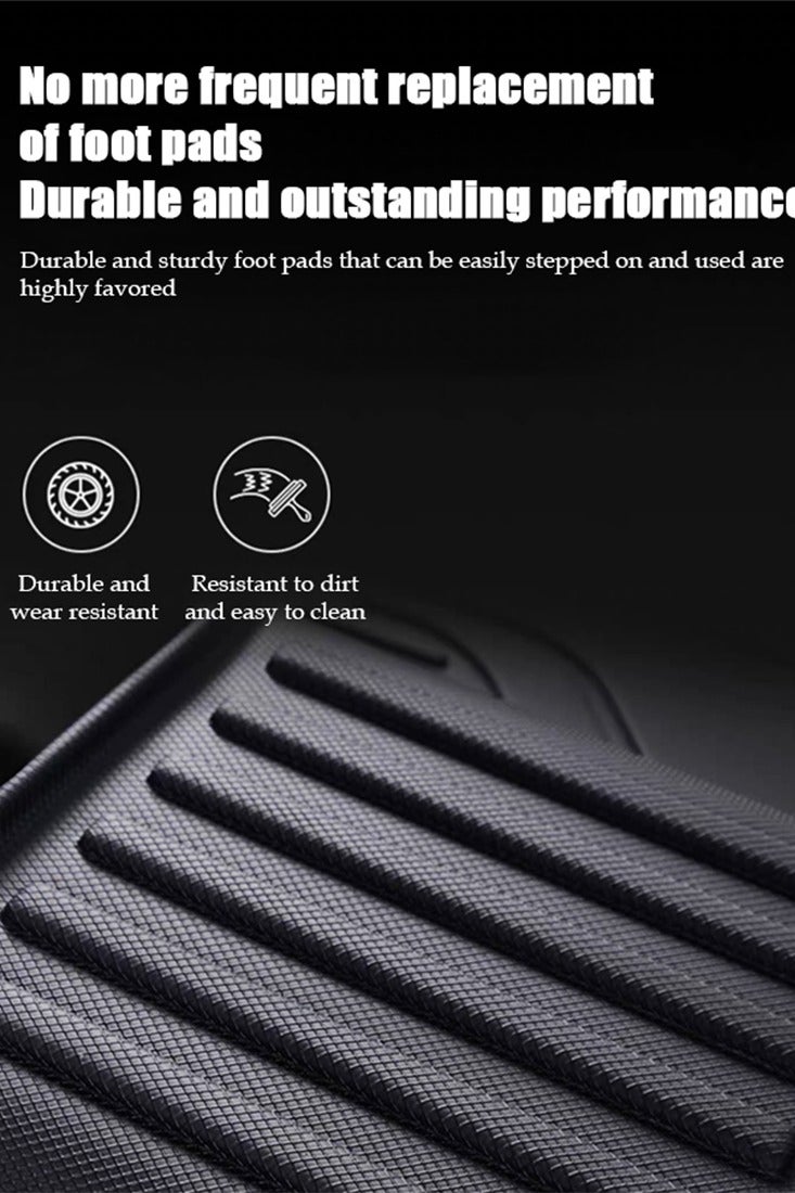 Automobile floor mats, suitable for 2018-2023 Toyota Camry gasoline car floor mats are high-end, easy to clean and wear-resistant. Material: TPE. - Image 3