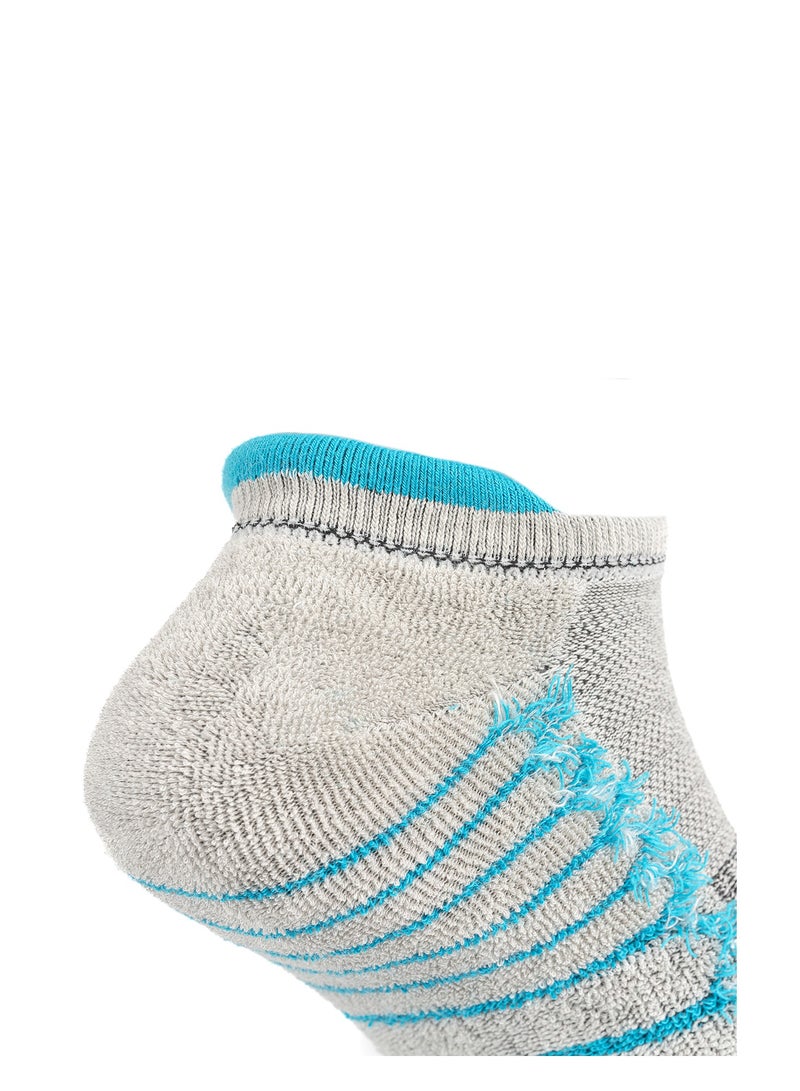 bonnysilver Odorless Running and Walking Women's Booties Silver Socks - Image 3