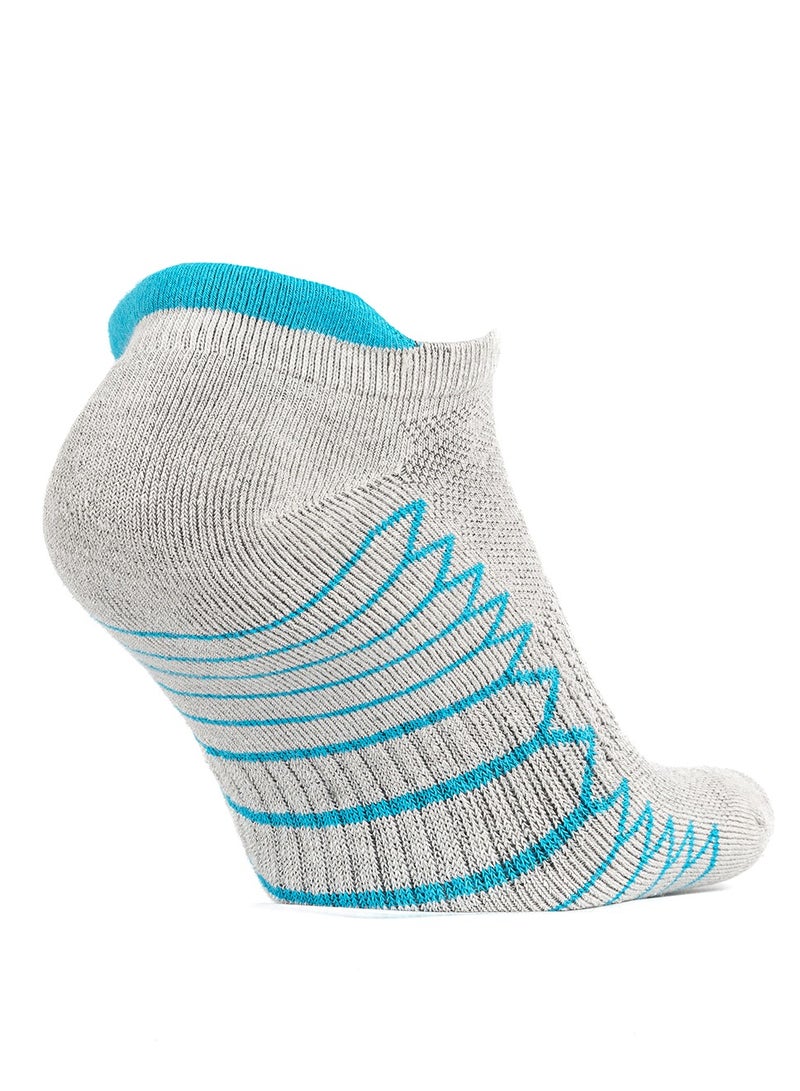 bonnysilver Odorless Running and Walking Women's Booties Silver Socks - Image 5
