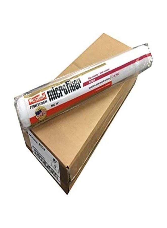 Wooster Brush R523 18 inch Microfiber 3/8 inch Nap Paint Roller Cover - Pack of 6 - Image 4