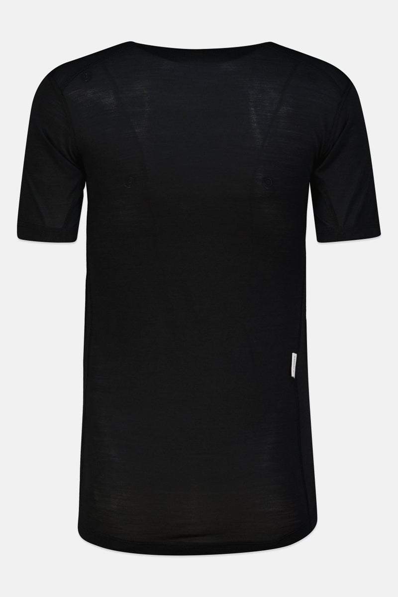 Adidas Women Sportwear Fit Short Sleeve Training Top, Black - Image 3