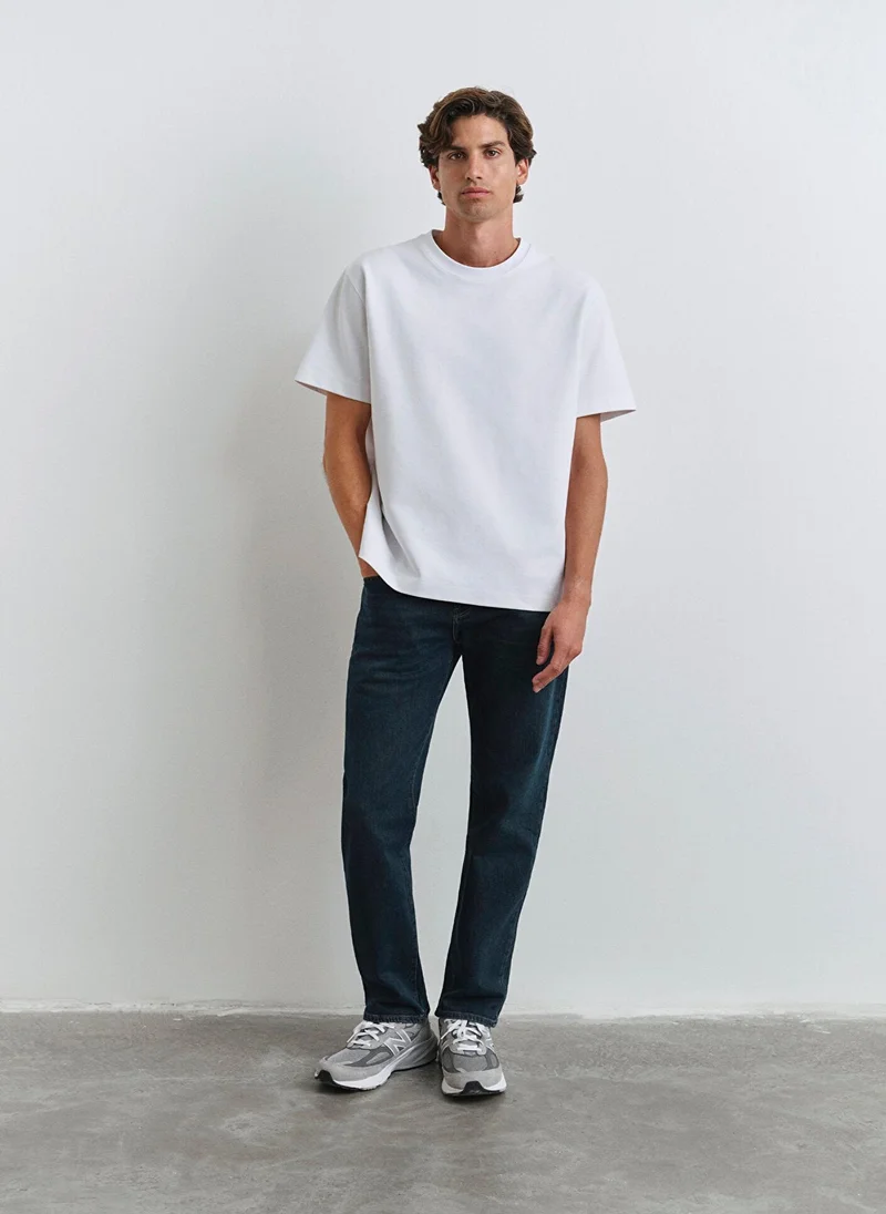 مافي Lisbon Dark Shaded Classic Comfort Jeans