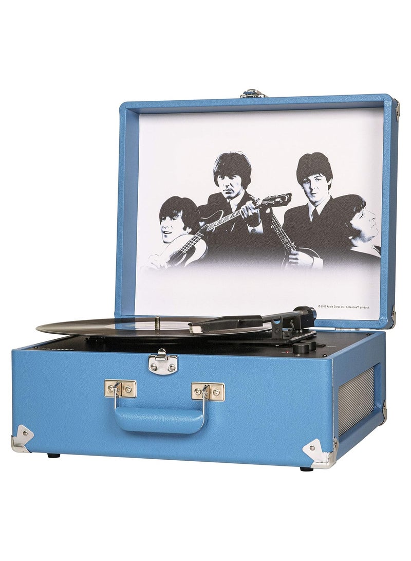 Crosley Anthology Vintage Bluetooth 3-Speed Turntable, Lavender The Beatles - Image 1
