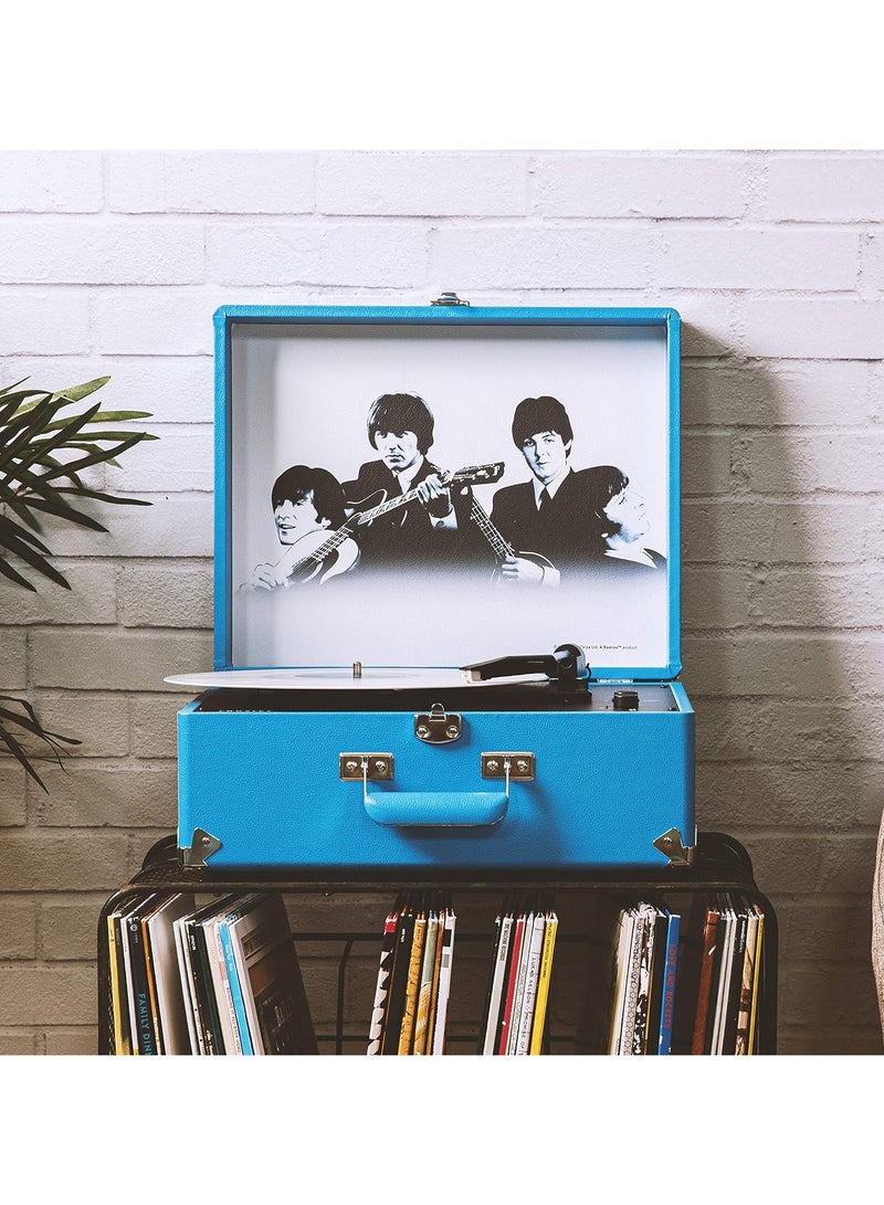 Crosley Anthology Vintage Bluetooth 3-Speed Turntable, Lavender The Beatles - Image 5