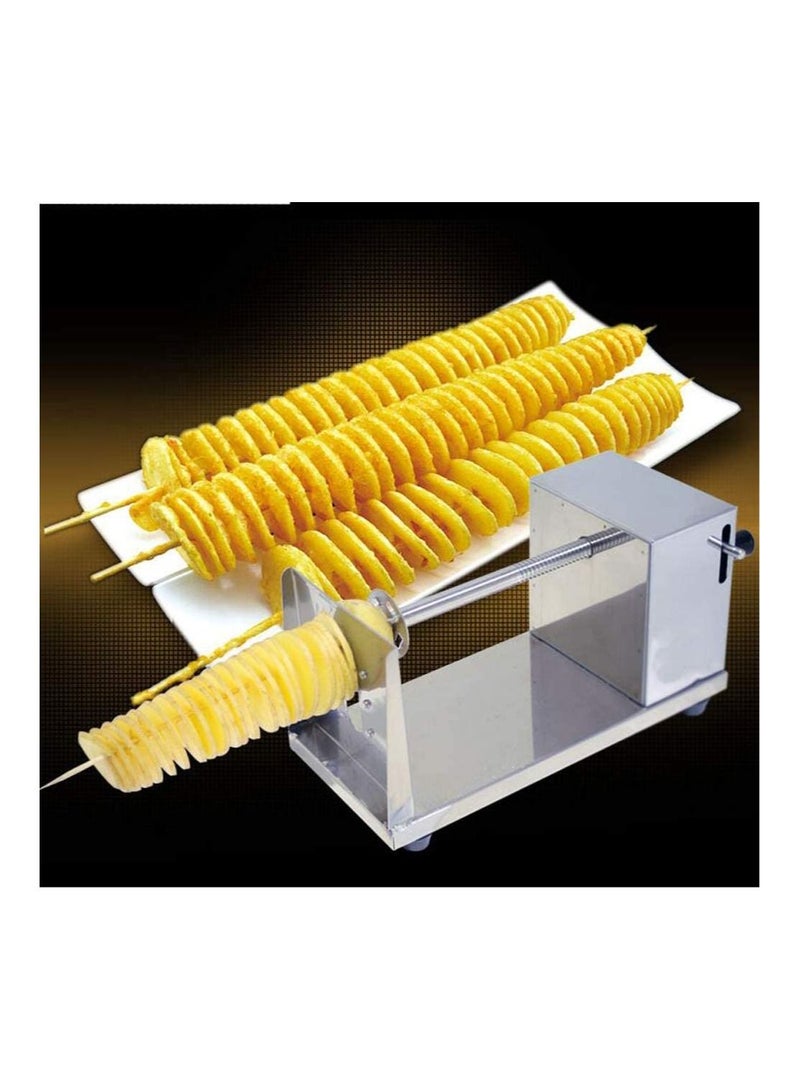 AMM Stainless Steel Spiral Potato Cutter - Potato Tower Machine for Tornado Chips, Fruits, Cucumbers, Carrots, and More" - Image 5