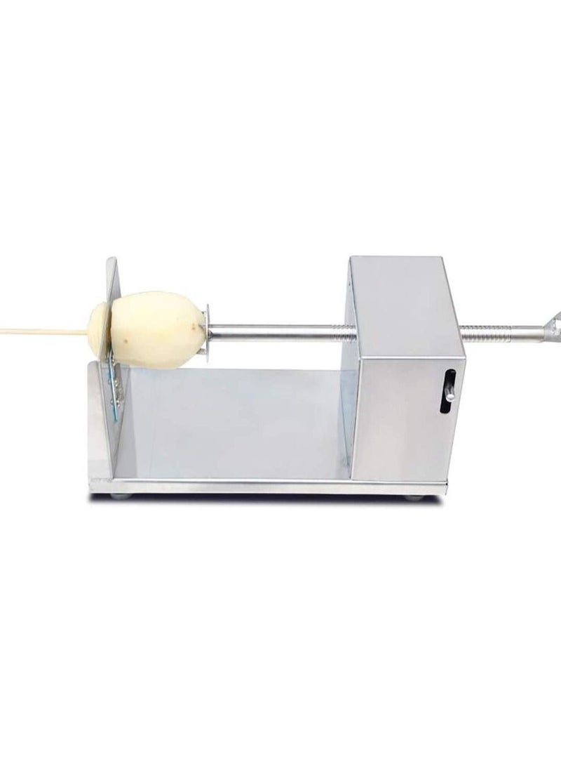 AMM Stainless Steel Spiral Potato Cutter - Potato Tower Machine for Tornado Chips, Fruits, Cucumbers, Carrots, and More" - Image 4