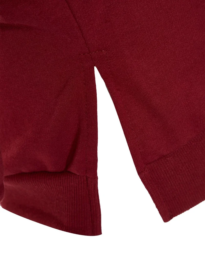 trendyol Drawstring Knitted Hoodie