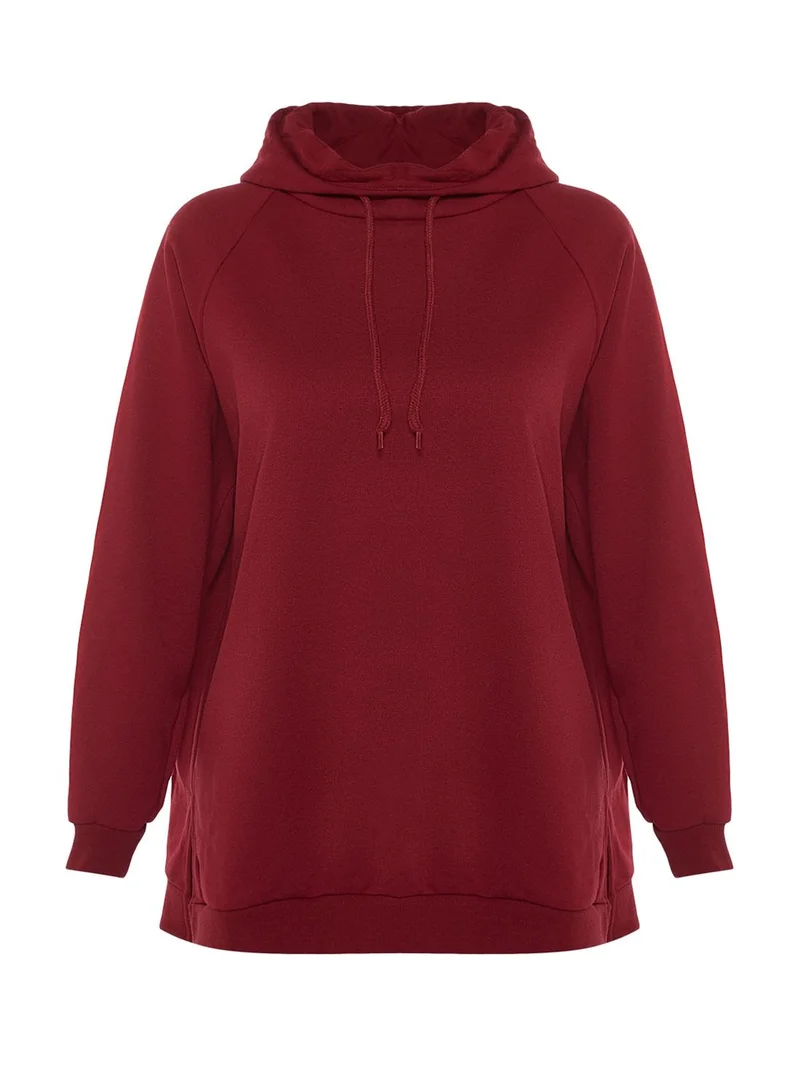 trendyol Drawstring Knitted Hoodie