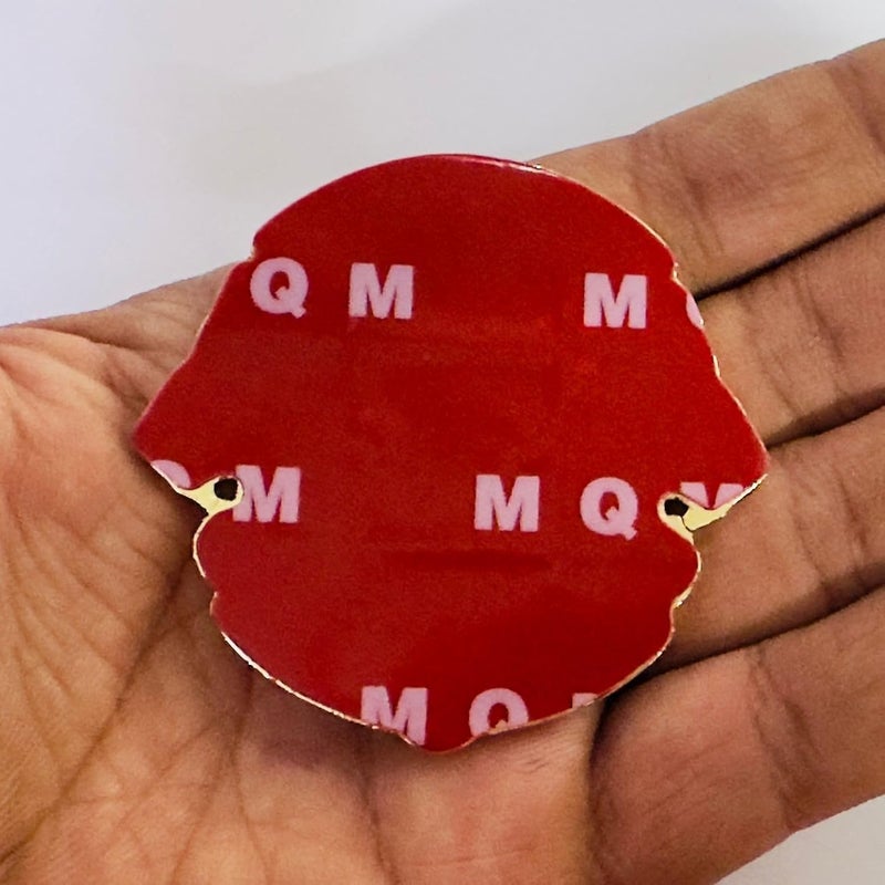 AUTO MT شعارات للسيارة والدراجة شعار معدني وشبكة معدنية، ملحقات السيارات لشعار 3D شارة ملصق رياضة سباق السيارات ملصق جولة كبيرة. - Image 3