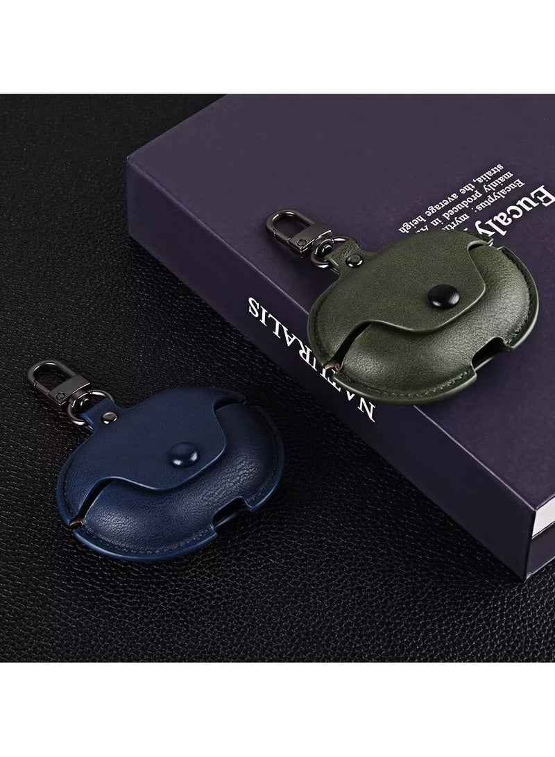 Leather Case for Huawei FreeBuds 5i Leather Design, Shockproof Soft Cover Protective Cases, Wireless Earbuds Shell Black - Image 2