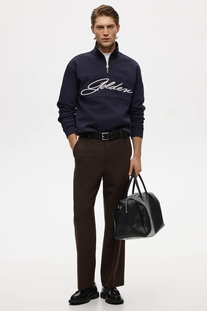 اتش اند ام بنطلون بقصّة مريحة