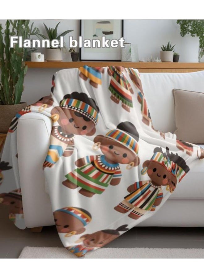 general Baby and children's cartoon flannel thin blanket (warm and comfortable, suitable for sleep, game use) 70cm*100cm - Image 4