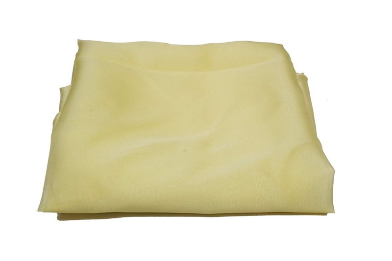 Pehnava Fab Studio Tissue Organza Fabric for Dress Cloth Material for Use in Fancy Garments Making Frocks GownsDresses and Also Wrapping Party Wedding DecorationsOlieve Drab4 Meter