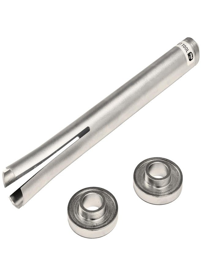 AGILLE Press Fit Bottom Bracket Tool for BB90 BB92, Shimano, SRAM GXP, Race Face and Other Press Fit Bottom Bracket Systems, 22-24mm ID Bearing Removal & Installation Kit with Bushings for Bike Repair - Image 1