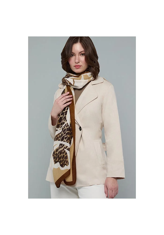 R&b  Abstract Print Scarf, 180X85cm for Women | Best Price UAE