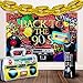 Threan 90s Party Decorations Supplies Includes Inflatable Radio Boombox Backdrop Inflatable Mobile Phone and 16 Inch Gold Foil Chain Balloons for Cosplay Prop Hip Hop Party - Image 3