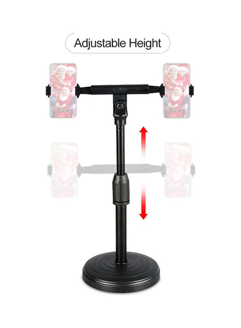 NIBEMINENT Dual Phone Holder Stand Black