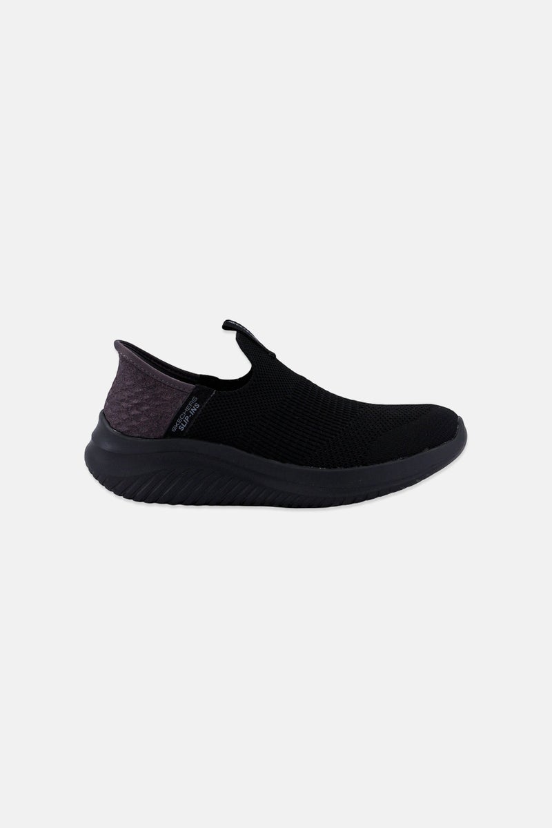 SKECHERS أحذية مشي للأطفال الأولاد بتصميم فائق المرونة، أسود - Image 4