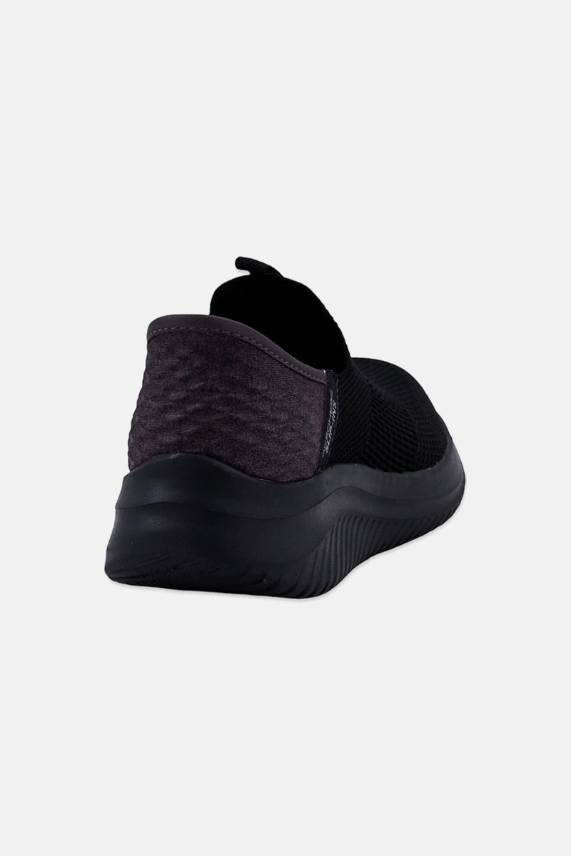 SKECHERS أحذية مشي للأطفال الأولاد بتصميم فائق المرونة، أسود - Image 3