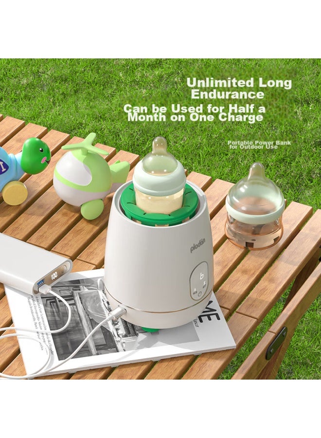 Plodon Pulidun Baby Milk Shaker, Electric Adjustable Baby Formula Mixer, Portable Milk Preparation Tool, Smart Fully Automatic Milk Shaker - Image 2