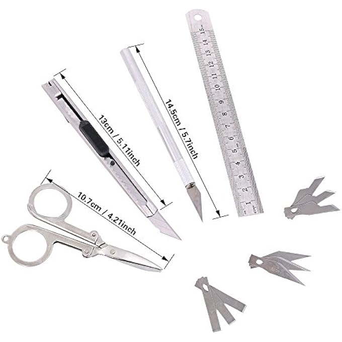 27PCS PROFESSIONAL GUNDAM MODELLER BASIC TOOLS, GUNDAM MODEL TOOLS KIT PERFECT FOR MODEL KIT BUILDING BEGINNER HOBBY MODEL ASSEMBLE BUILDING WITH DUTY PLASTIC CONTAINER - Image 5