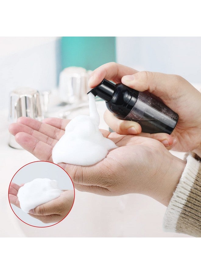LONGWAY 3Pcs Travel Size Foam Pump Bottlemini Empty Pump Bottle Dispenser(30Ml1 Fl Oz) (Black) - Image 3
