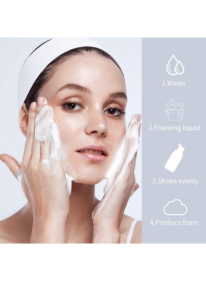 LONGWAY 3Pcs Travel Size Foam Pump Bottlemini Empty Pump Bottle Dispenser(30Ml1 Fl Oz) (Black) - Image 5