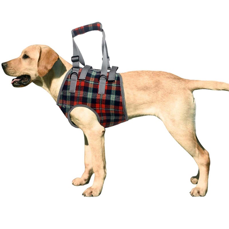 ROZKITCH Dog Lift Harness, Grid Pet Chest Support Aid Veterinarian Approved Sling for Old K9 Help With Poor Stability, Front Legs Disabled Joint Injury Elderly Arthritis ACL Rehabilitation Rehab - Image 1