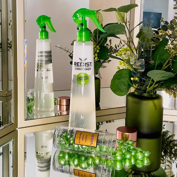 Redist 2 Phase hair Conditioner mit Keratin Oil 400ml - Image 4