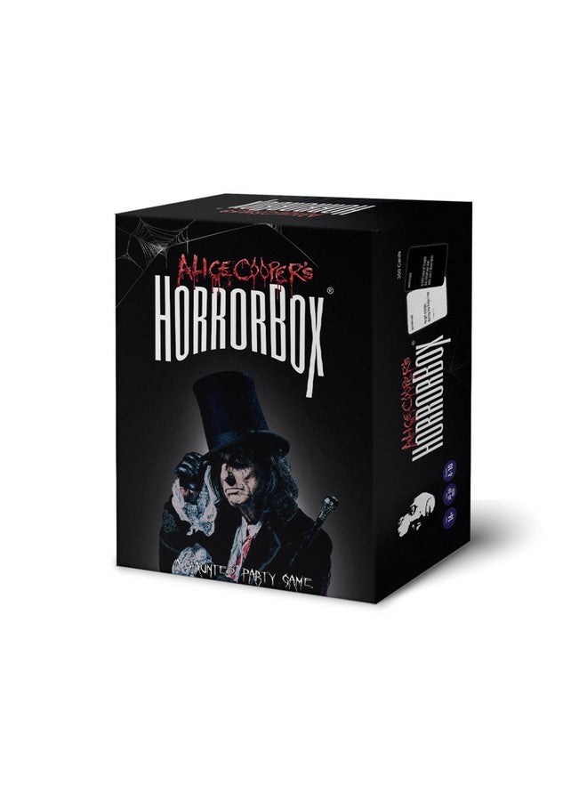 FITZ Alice Cooper's HorrorBox Horror Movie Party Game - Hilarious and Spooky Card Game for Parties, Family Game Night, and Fans of Scary Movies - Ages 14+, 4-10 Players - by Fitz Games - Image 1
